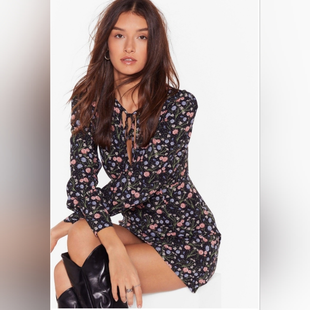 Floral Mini Dress
